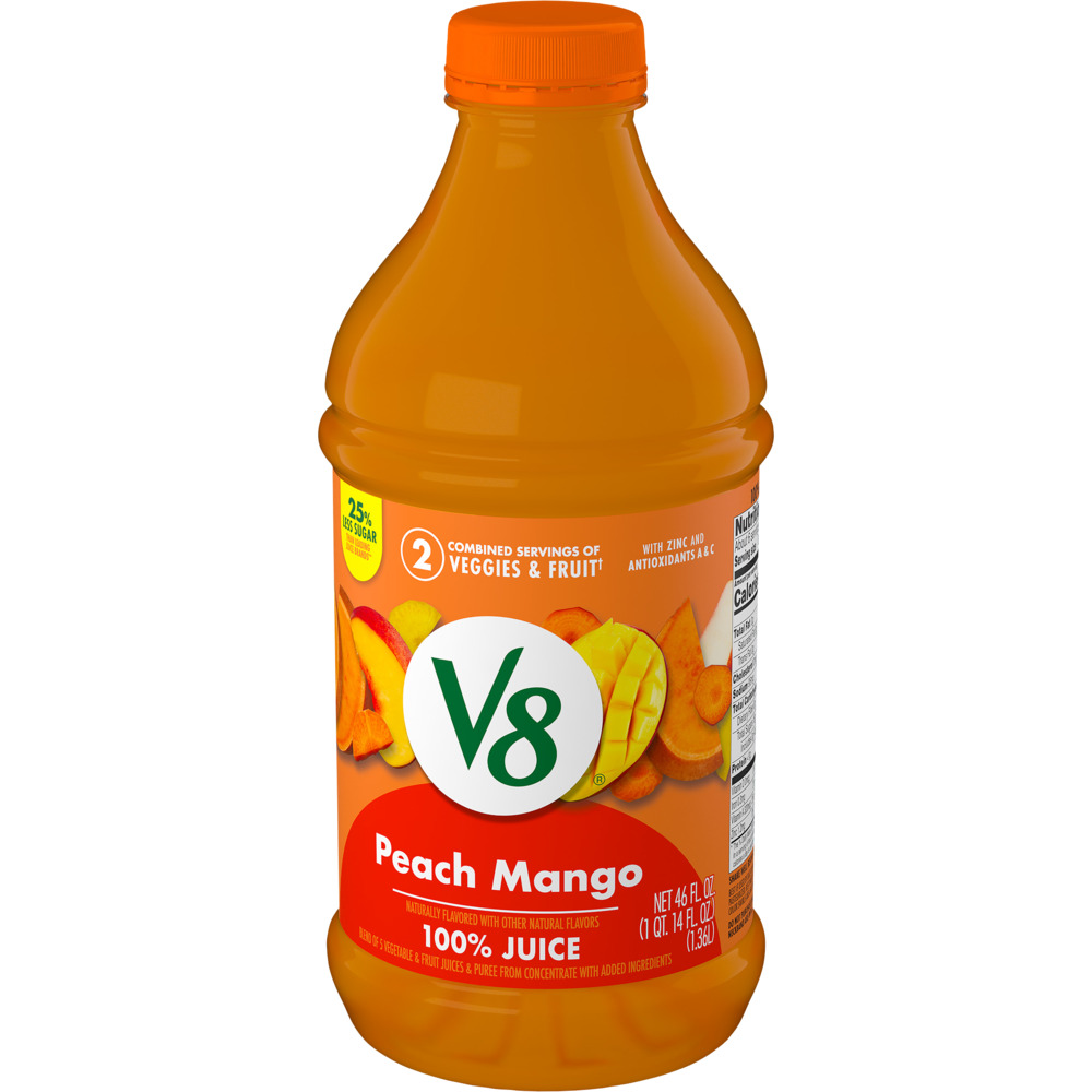 V8® Peach Mango 100% Fruit and Vegetable Juice