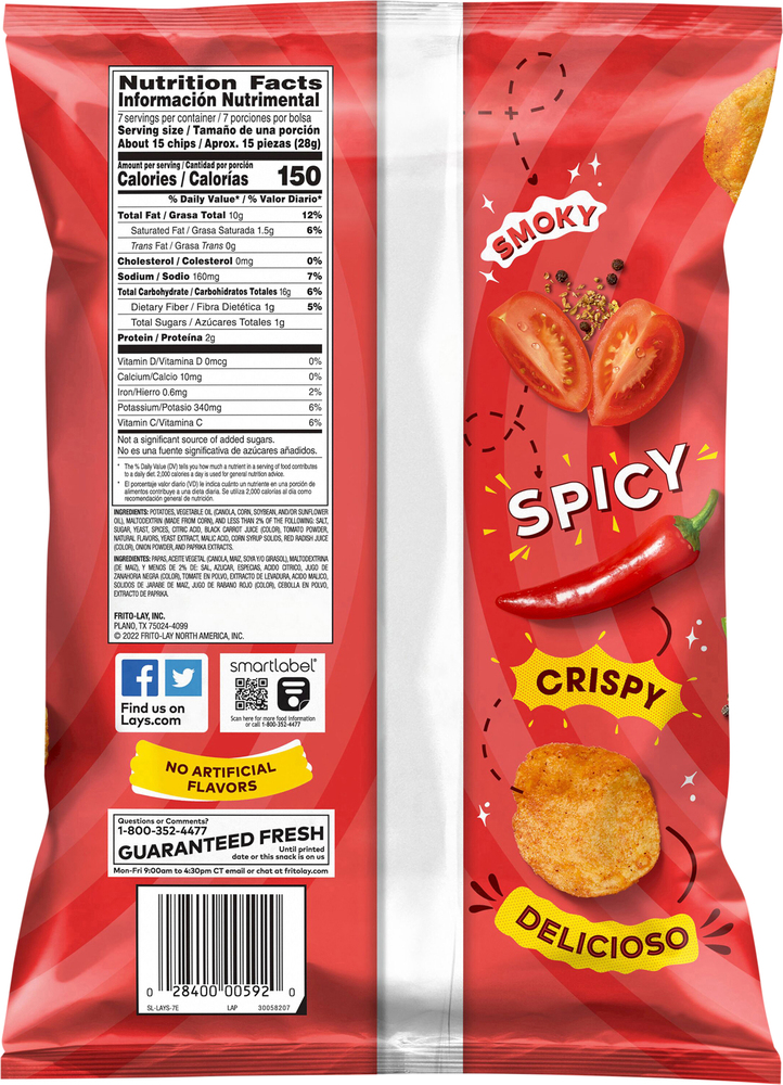 Lay's Bolsaza Adobadas Flavored Potato Chips