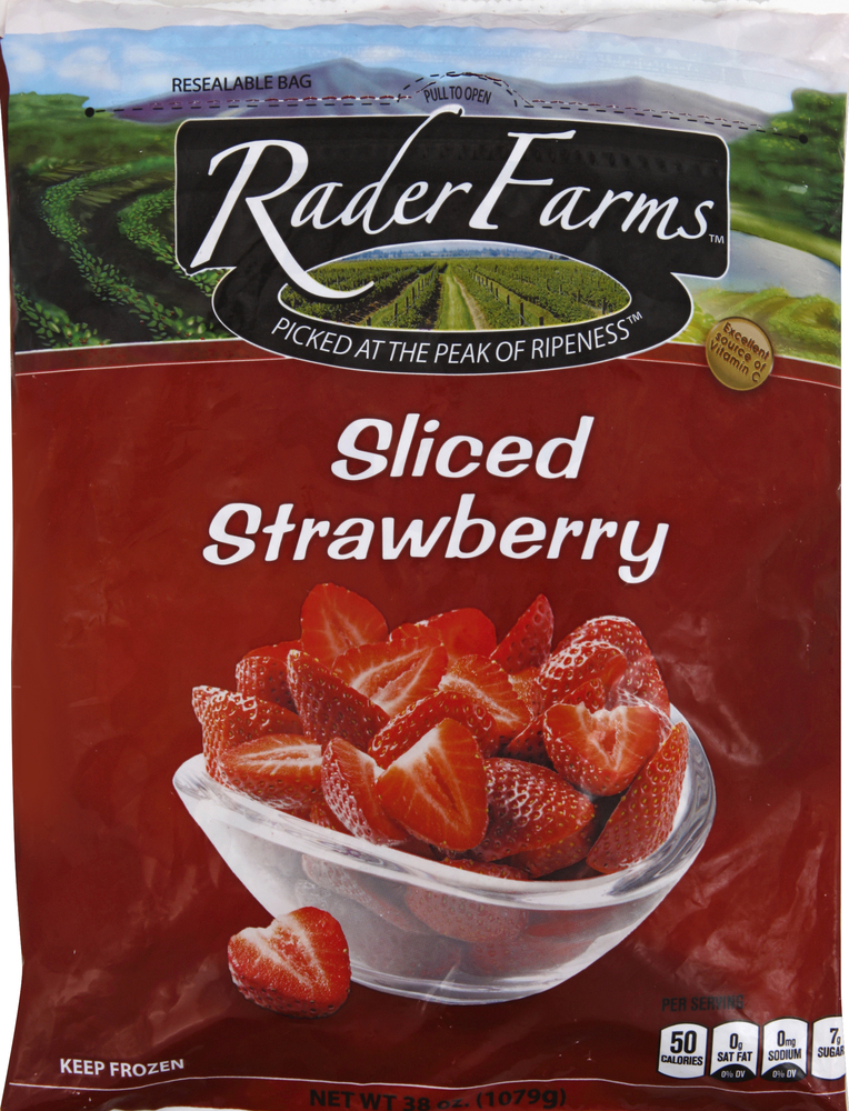 Rader Farms Strawberry, Sliced