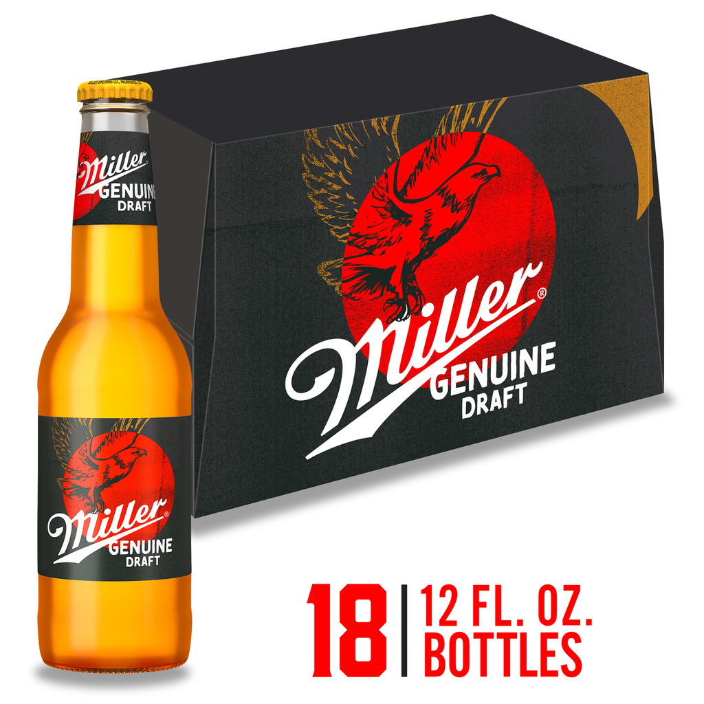Miller Genuine Draft Beer, Original, 18 Pack