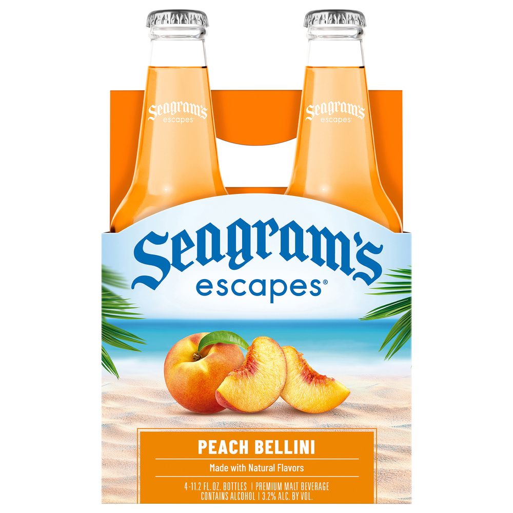 Wen プラムピーチ 946ml Seagram's Escapes Malt Beverage, Premium, Peach Bellini