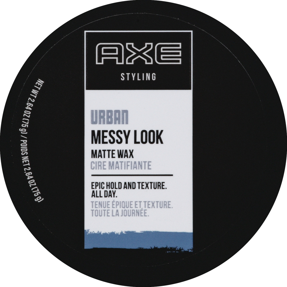 AXE Styling Wax, Matte, Messy Look, Urban