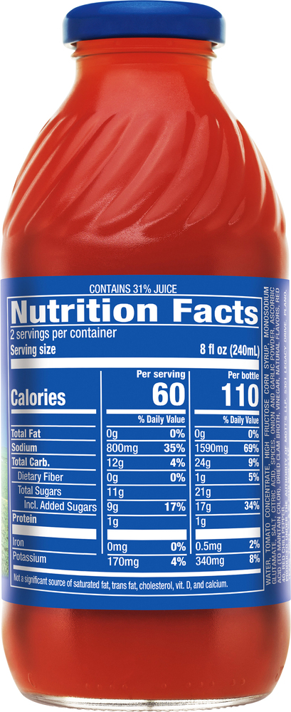 Clamato Tomato Cocktail