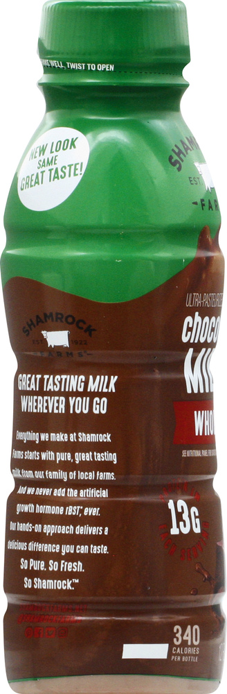 Shamrock Farms Milk, Chocolate, Whole