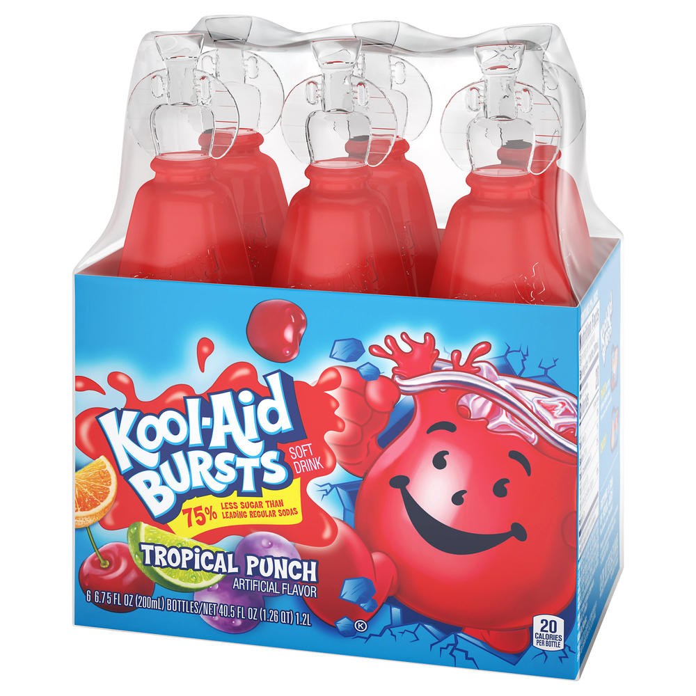 Kool-Aid Bursts Tropical Punch Soft Drink