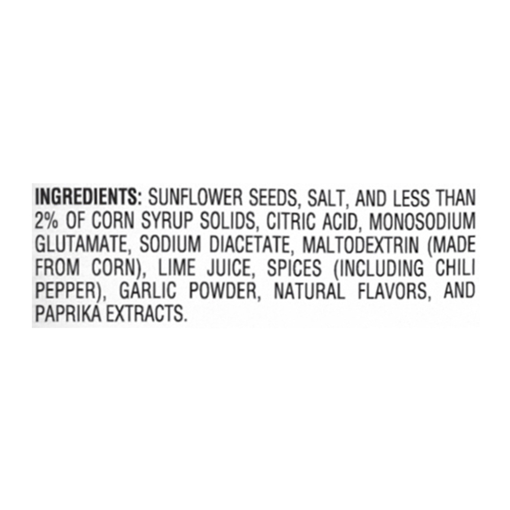 Spitz Chili Lime Flavored Sunflower Seeds