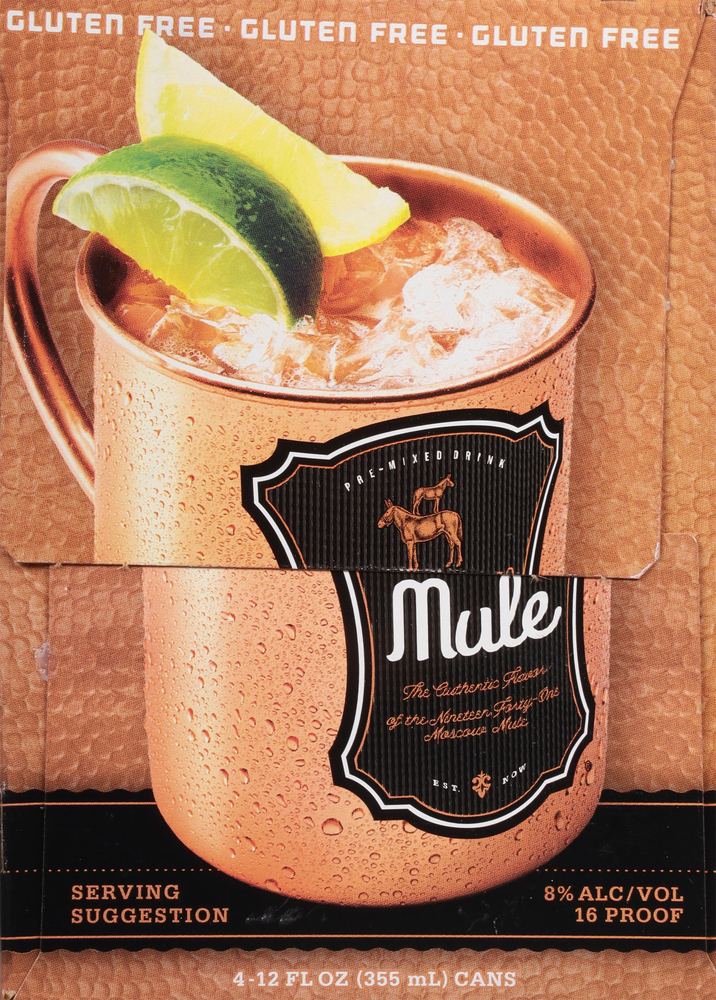 Mule 2.0 Moscow Mule, Ginger & Lemon-Lime Flavor