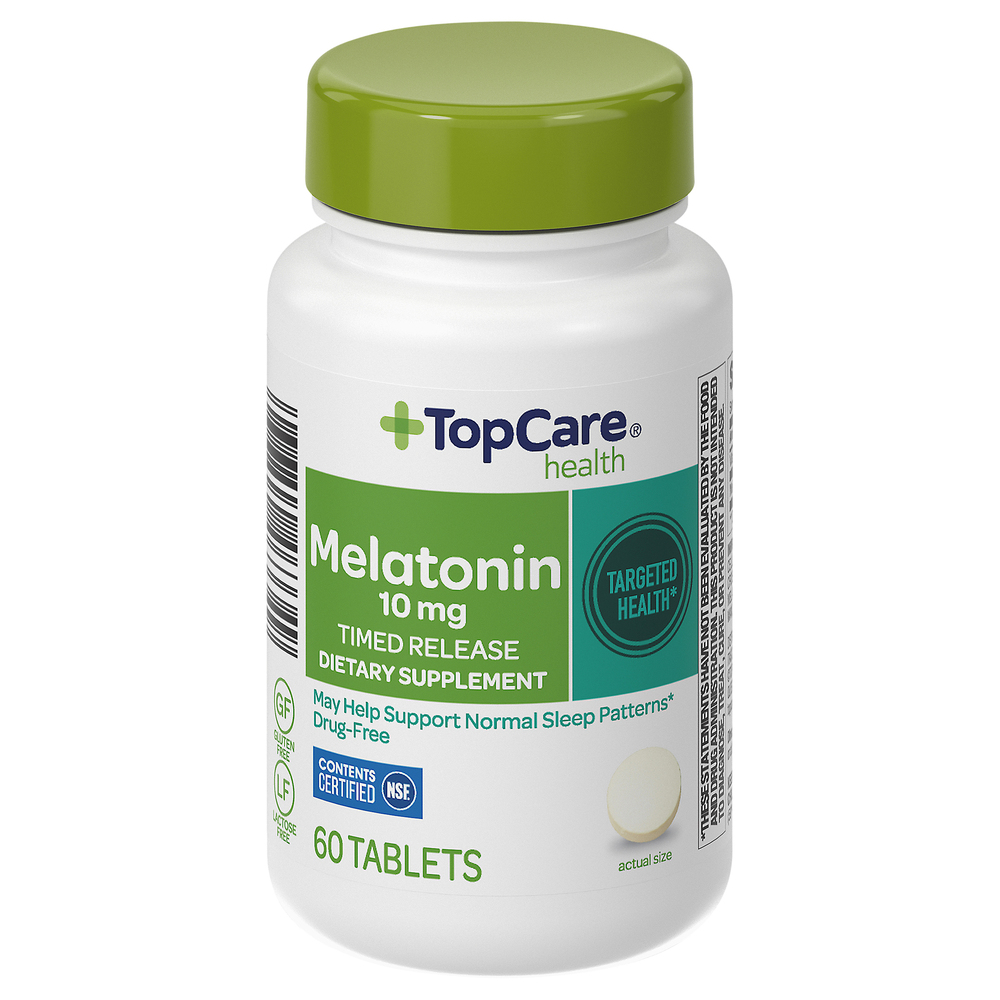 TopCare Health Tablets 10 mg Melatonin