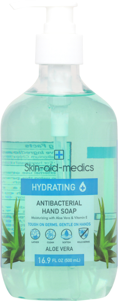 Skin-Aid-Medics Hand Soap, Aloe Vera, Antibacterial