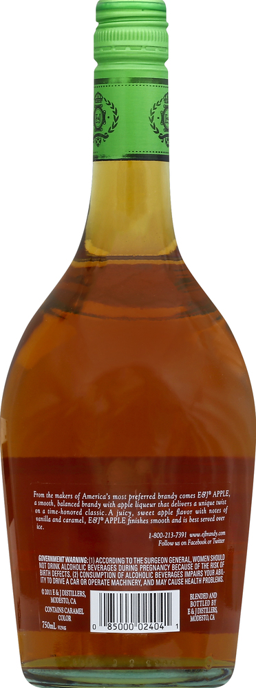 E & J Brandy, Apple