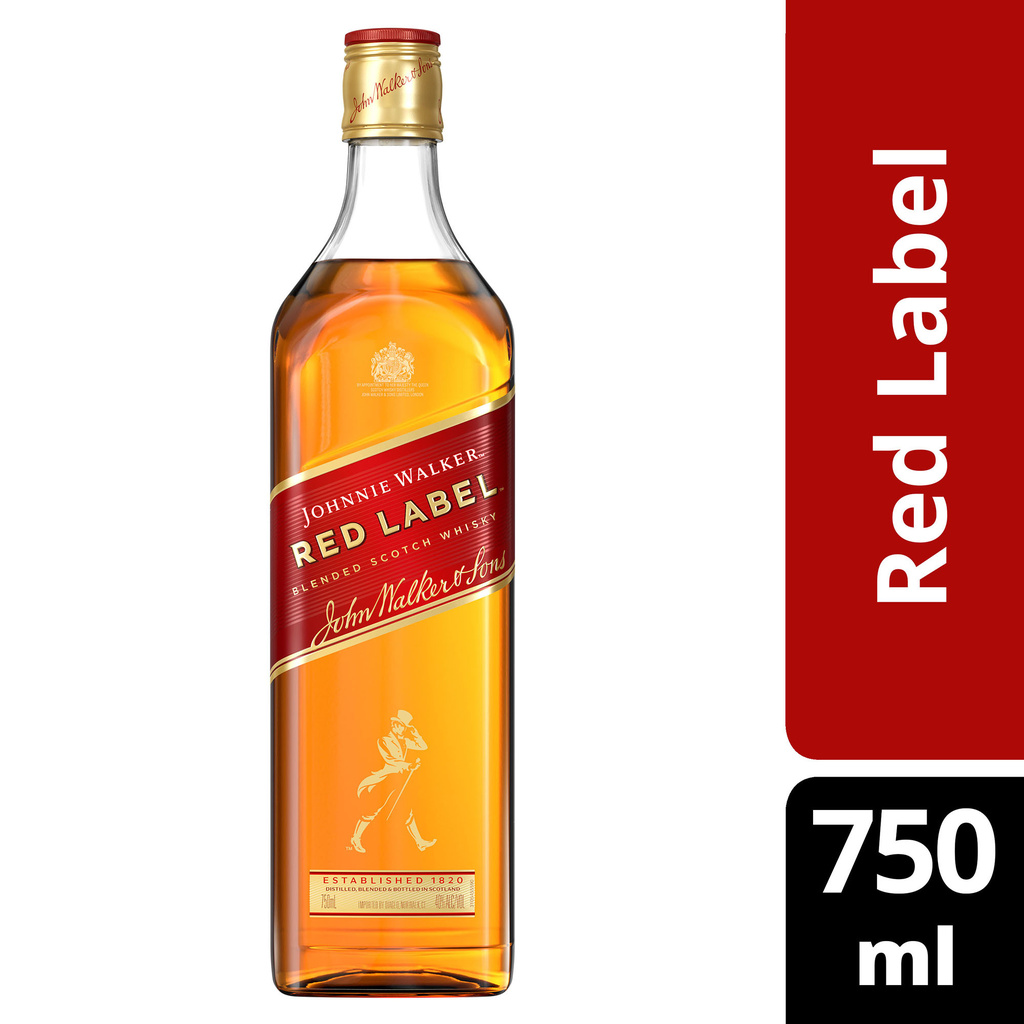 Johnnie Walker Red Label Whisky, Blended Scotch
