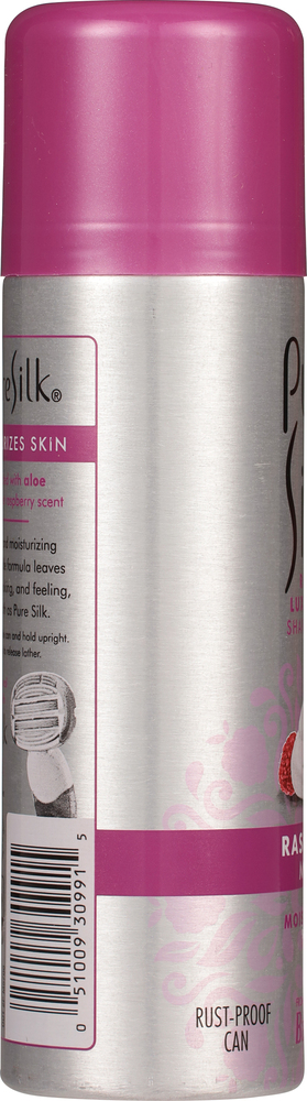 Pure Silk Shave Cream, Raspberry Mist, Rich & Luxurious