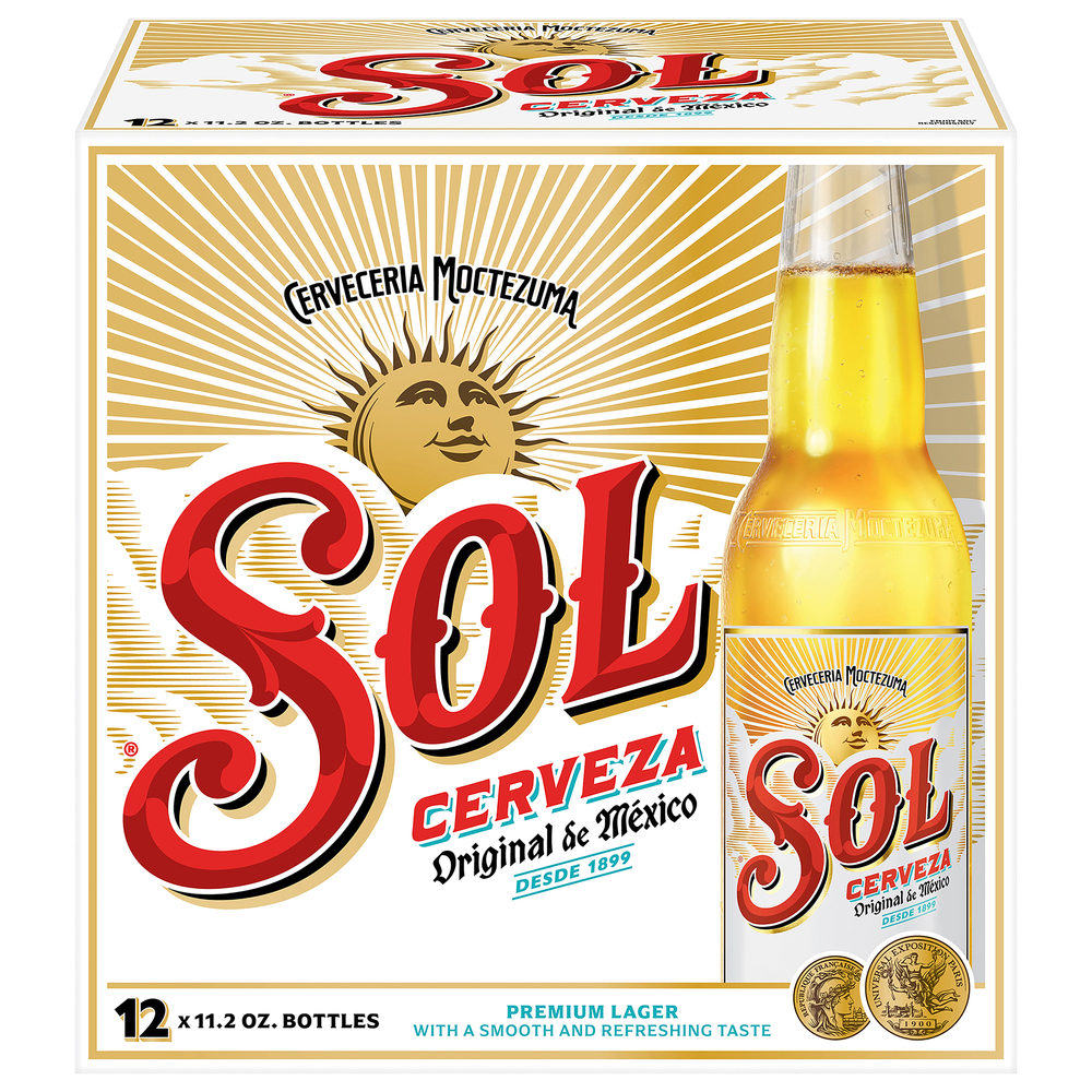 Sol Premium Lager Cerveza Beer