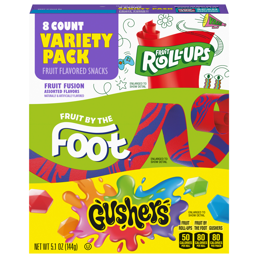 General Mills Fruit Fusion Assorted Flavors Fruit Flavored Snacks