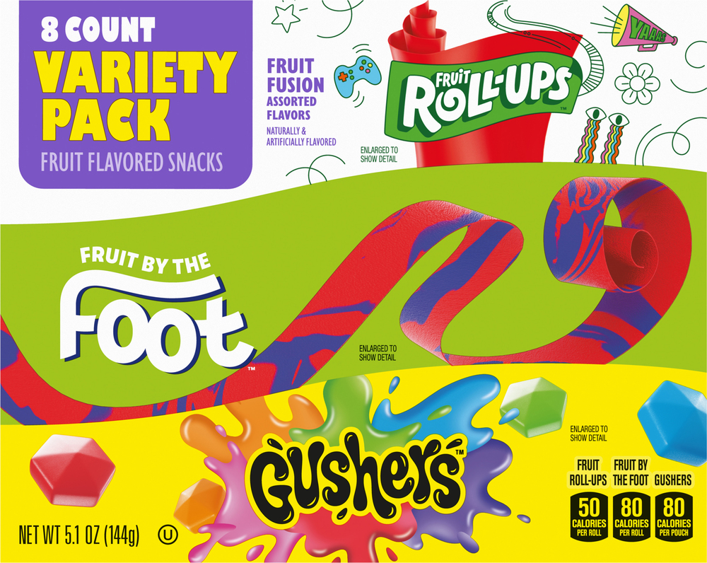 General Mills Fruit Fusion Assorted Flavors Fruit Flavored Snacks