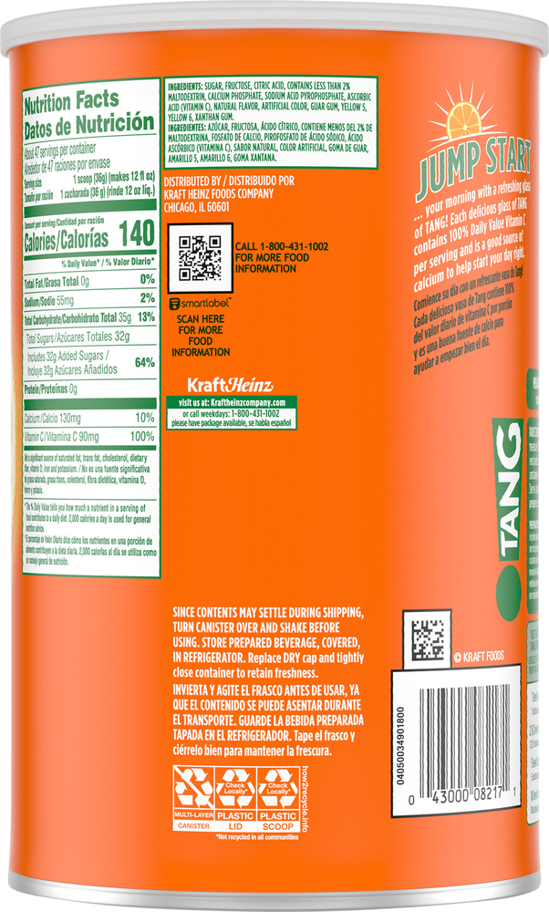 Tang Orange Drink Mix