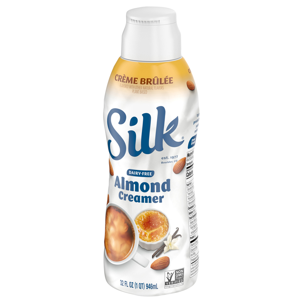 Silk Dairy Free Creme Brulee Almond Coffee Creamer