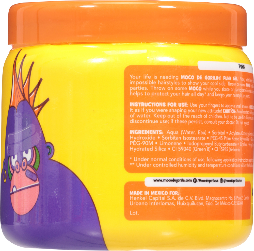 Moco De Gorila Punk Beast Hold Hair Gel