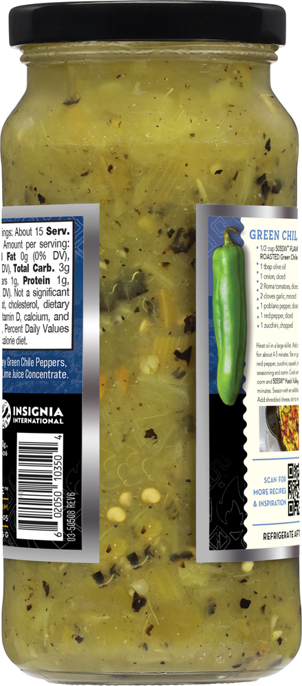505 Flame Roasted Hatch Valley Medium Green Chile