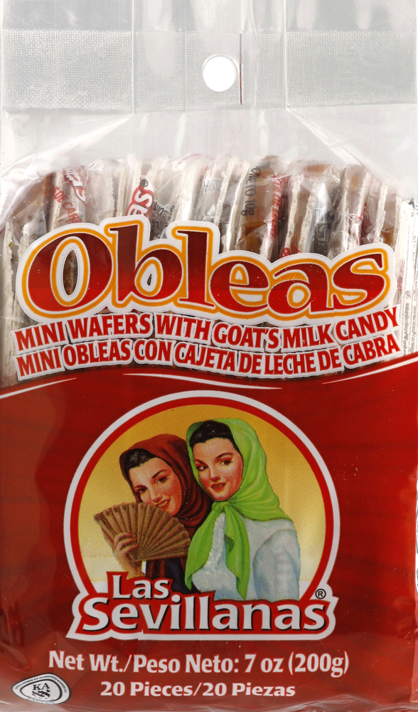 Obleas Candy, Mini Wafers with Goat's Milk