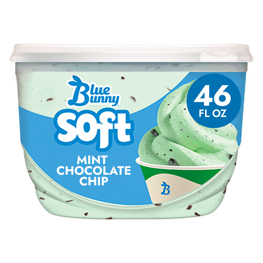 Blue Bunny Soft Mint Chocolate Chip Frozen Dairy Dessert