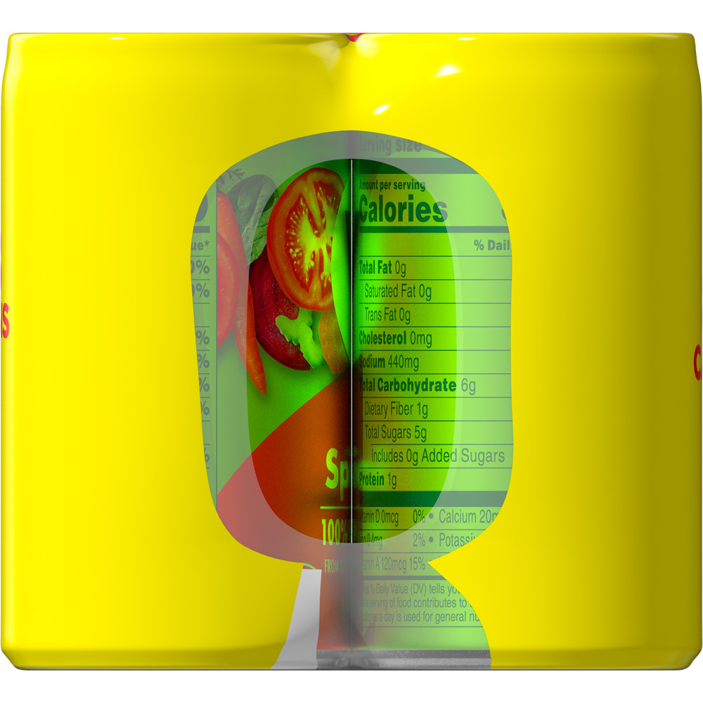 mlstoopidfoodページ V8® Spicy Hot 100% Vegetable Juice