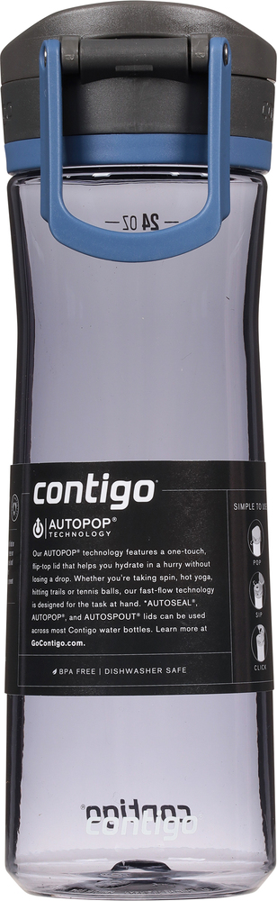 Contigo Water Bottle, Blue Corn, Jackson 2.0, 24 Fluid Ounce
