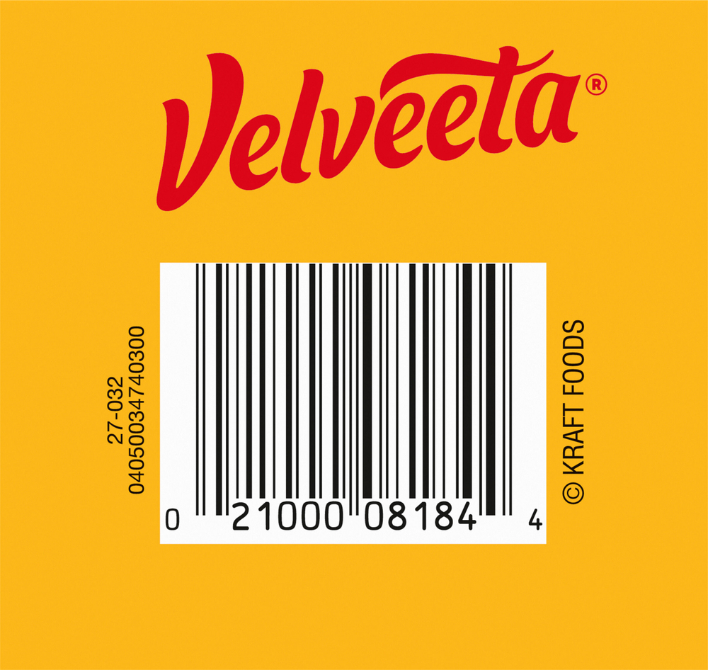Velveeta Pasteurized Recipe Original Cheese Product