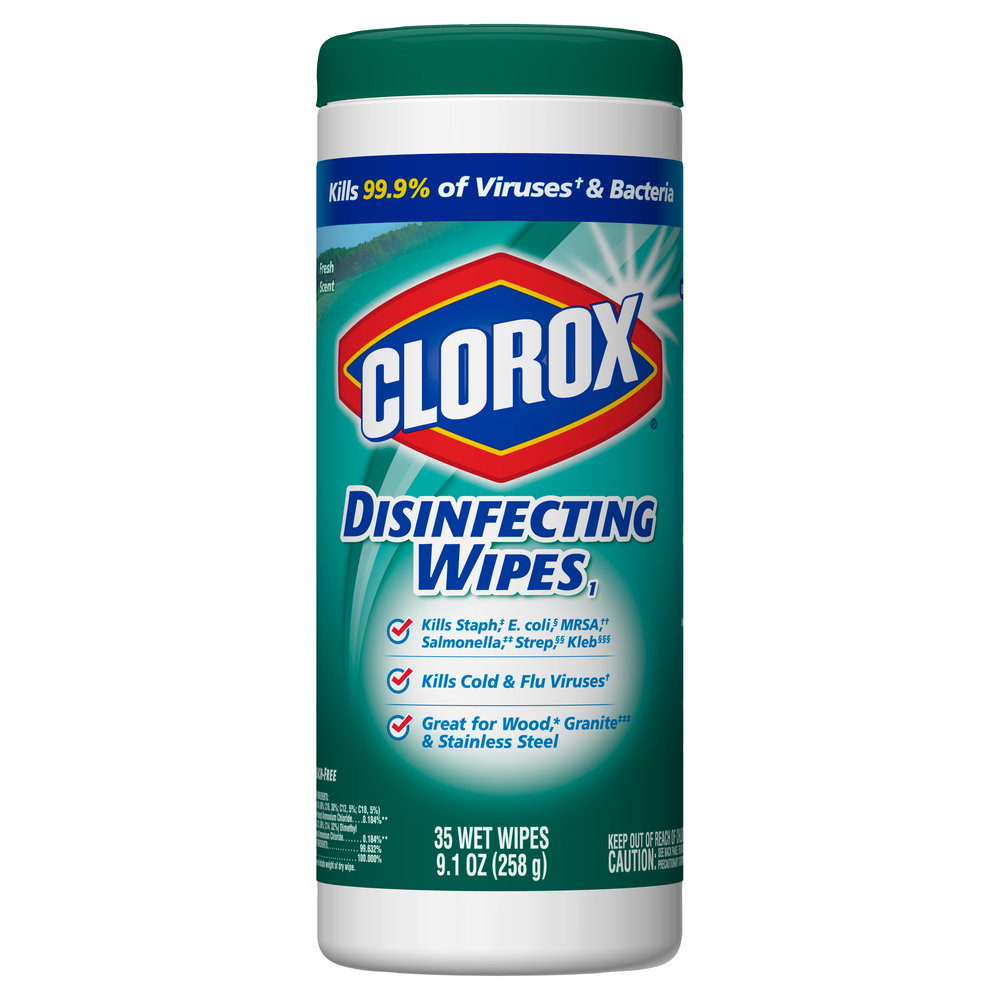 clorox wipes cigarette smell Clorox Disinfecting Wipes, Fresh Scent