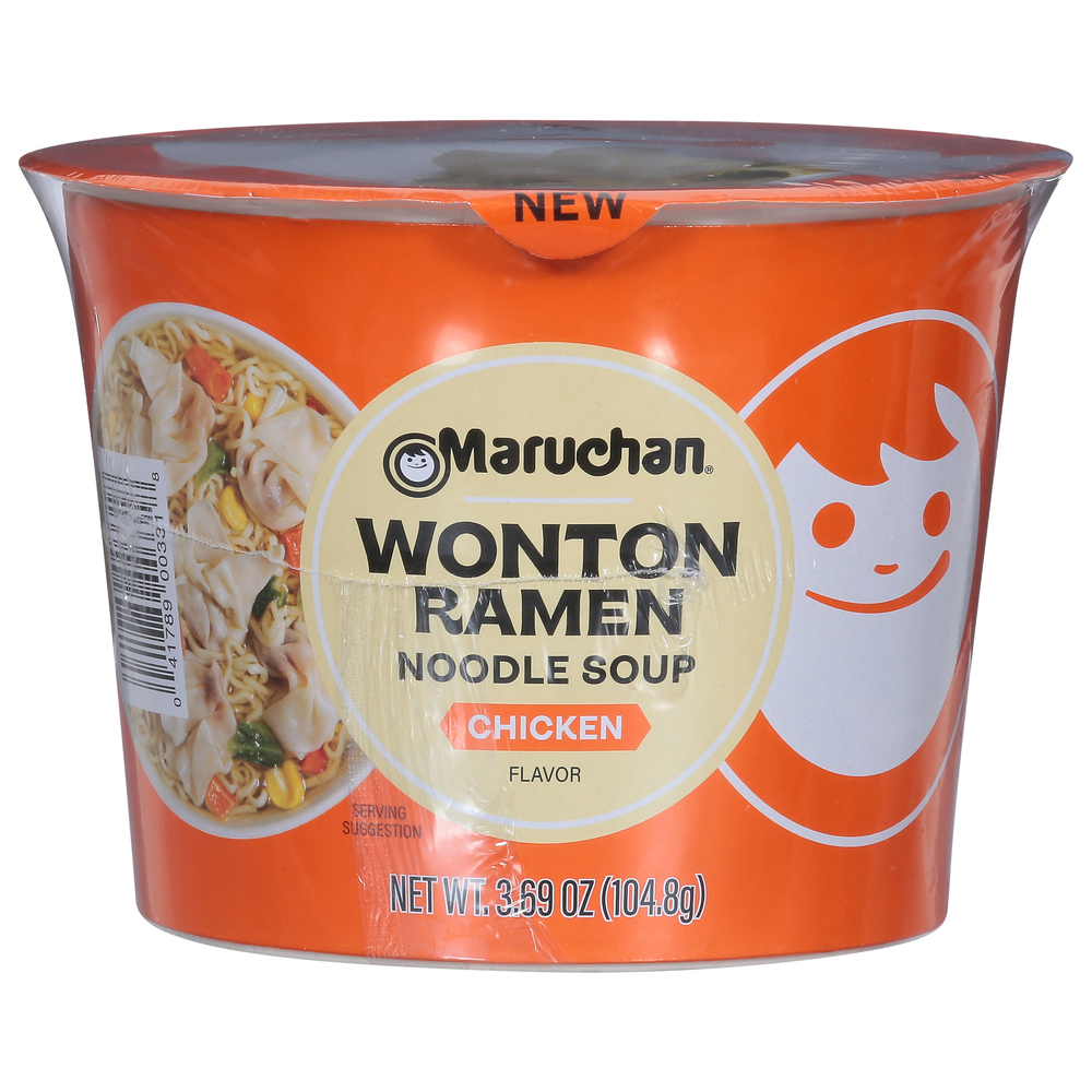 Maruchan Noodle Soup, Chicken Flavor, Wonton Ramen