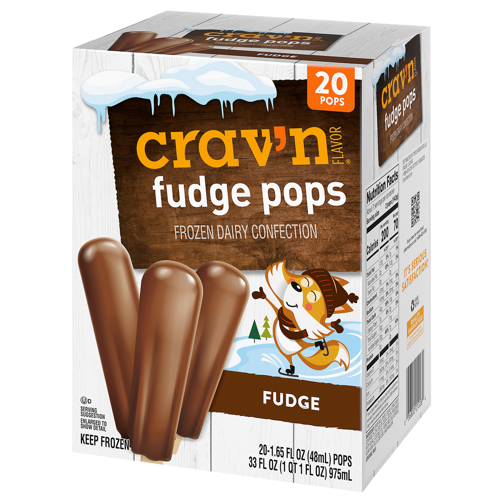 Crav'n Flavor Fudge Frozen Dairy Confection
