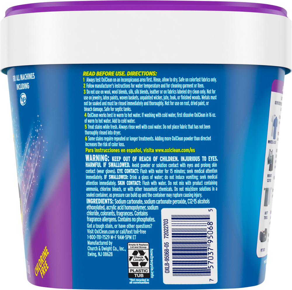 OxiClean Odor Blasters Odor & Stain Remover, Versatile