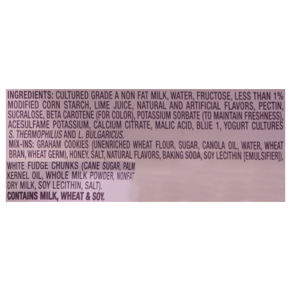 Dannon Light + Fit Fat Free Greek Key Lime Pie Yogurt & Mix-Ins