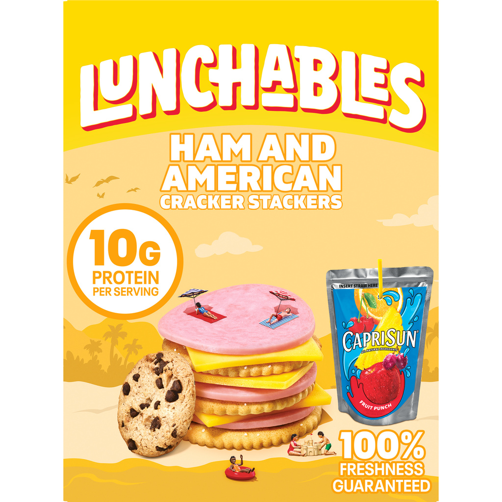 Lunchables Ham & American Lunch Combinations Fun Pack!