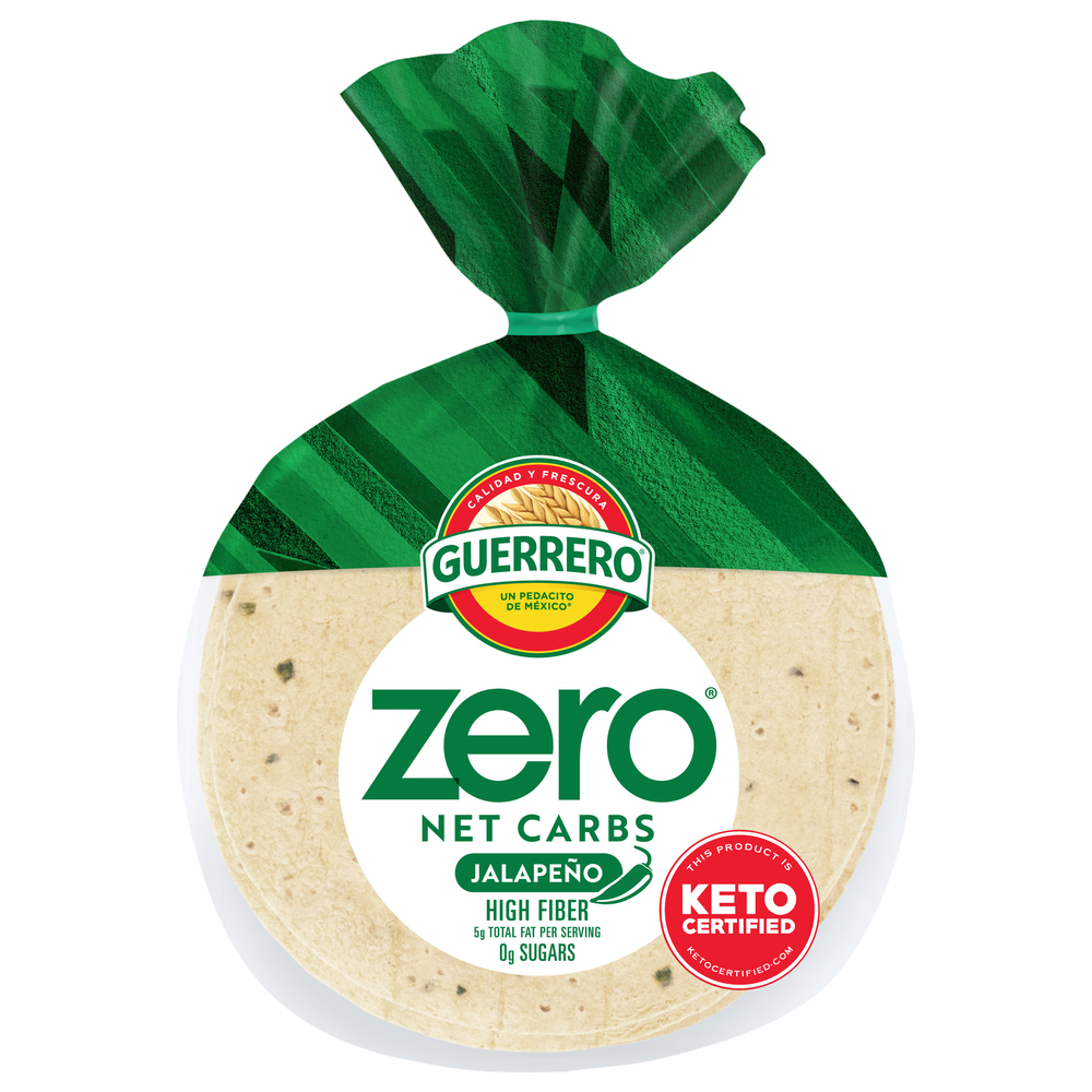 Guerrero Zero Net Carbs Jalapeno Tortillas