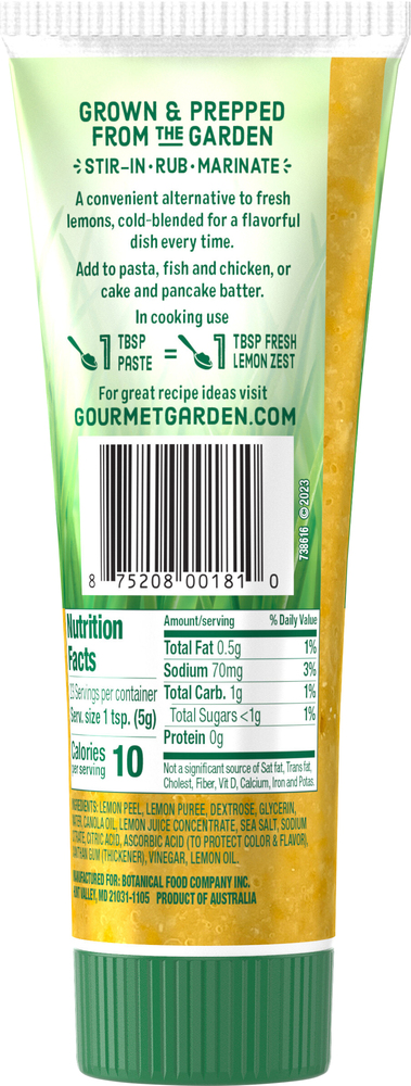 Gourmet Garden Zesty Lemon Stir-In Paste