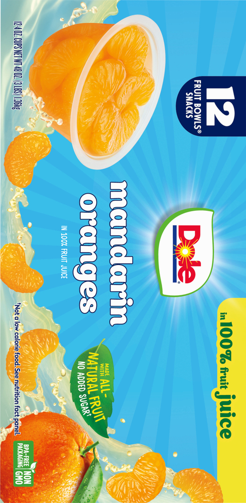 Dole Mandarin Oranges, in 100% Fruit Juice