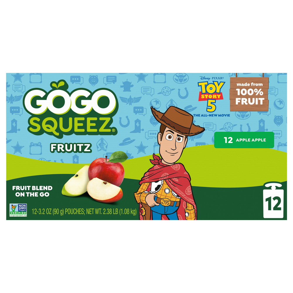 GoGo Squeez Fruitz Apple Apple Fruitz