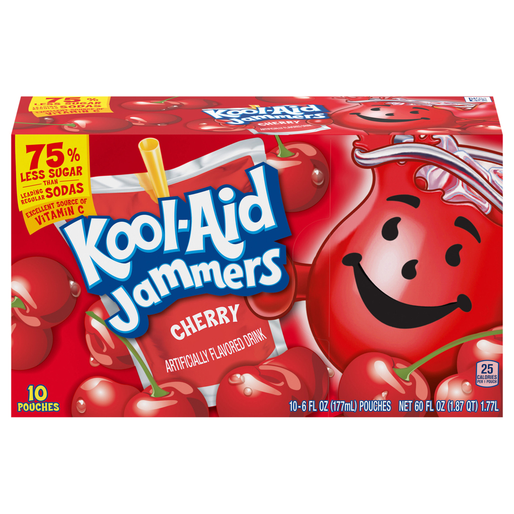 Kool-Aid Jammers Cherry Drink