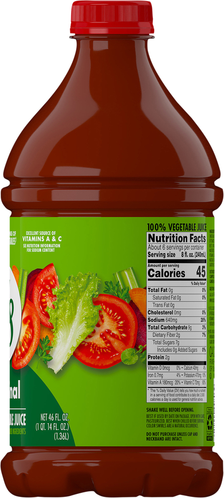 V8 Original 100% Vegetable Juice