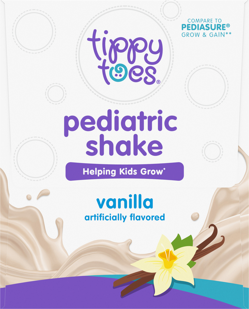 Tippy Toes Vanilla Pediatric Shake