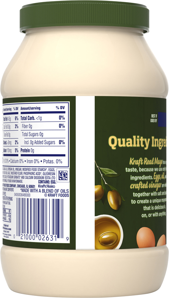 Kraft Reduced Fat Mayo with Olive Oil