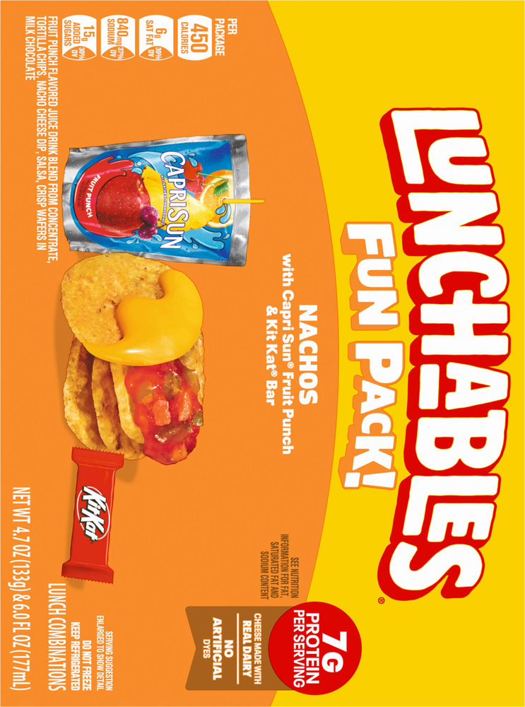 Lunchables Fun Pack! Nachos Lunch Combinations Fun Pack!