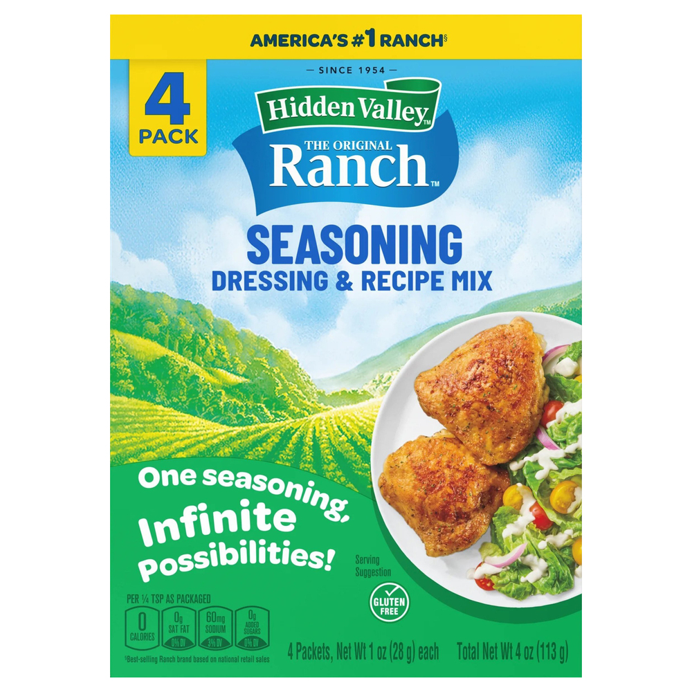 homemade ranch dressing with hidden valley packet and sour cream Food Babe's "Hidden Valley" Ranch Seasoning