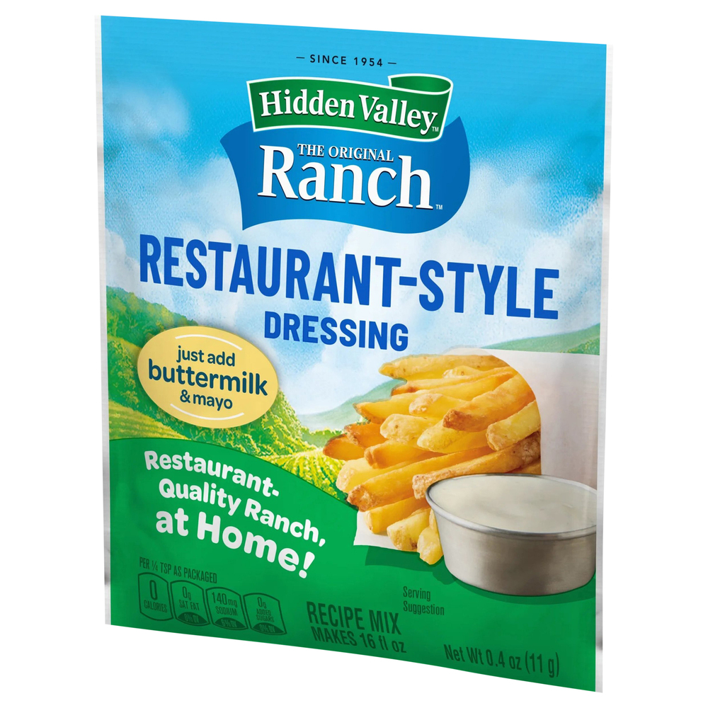 restaurant style ranch dressing Easy Homemade Salad & Dip with Packet Hidden Valley The Original Ranch