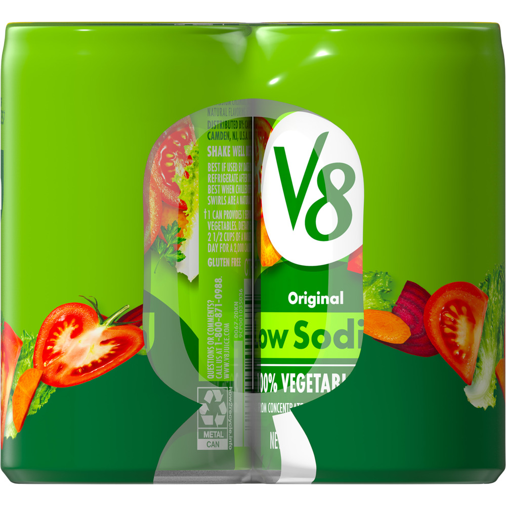 V8® Low Sodium Original 100% Vegetable Juice