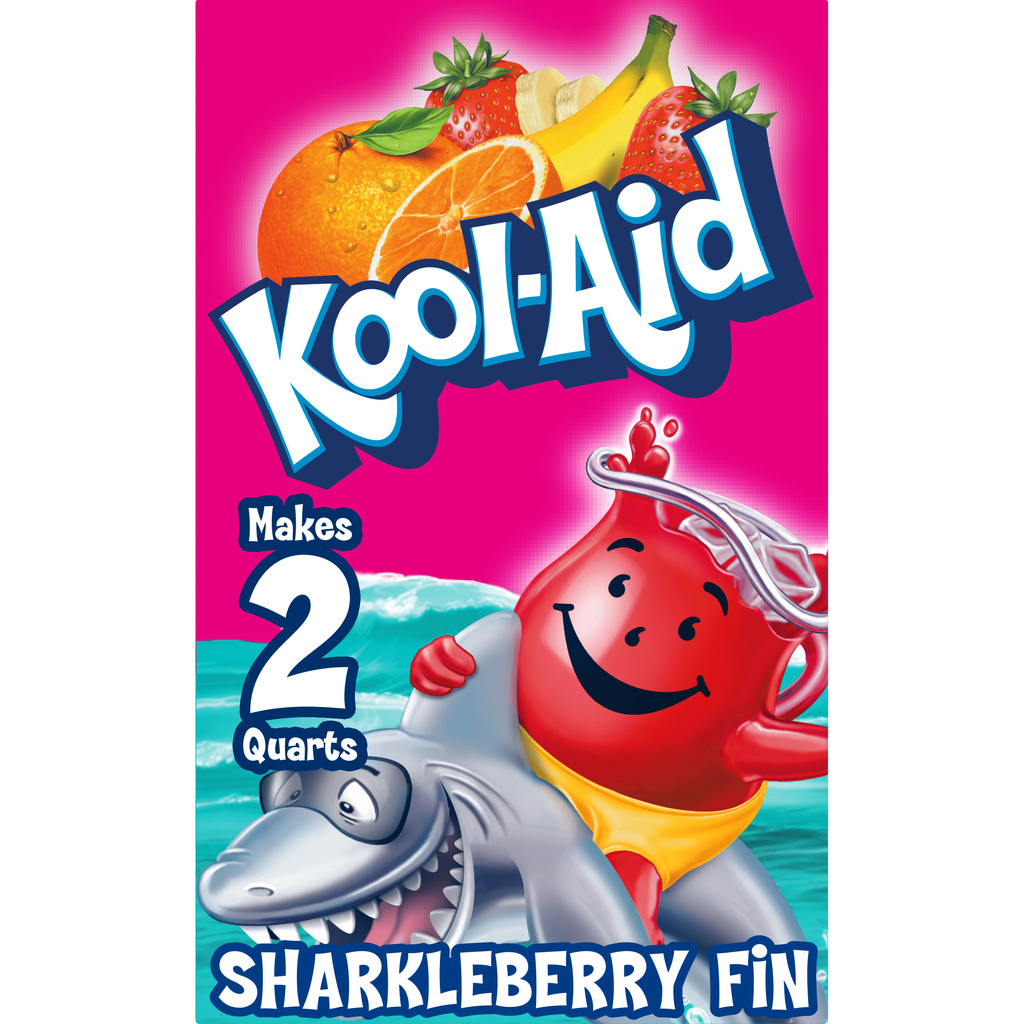 Kool-Aid Sharkleberry Fin Unsweetened Drink Mix