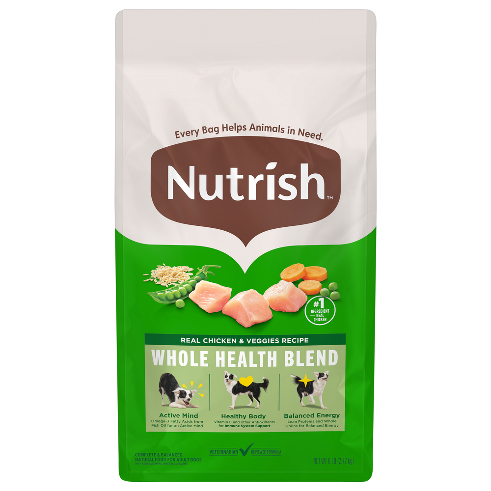 Whole Health Nutrish Dog Rachael Ray Puppy Food Feeding Guide