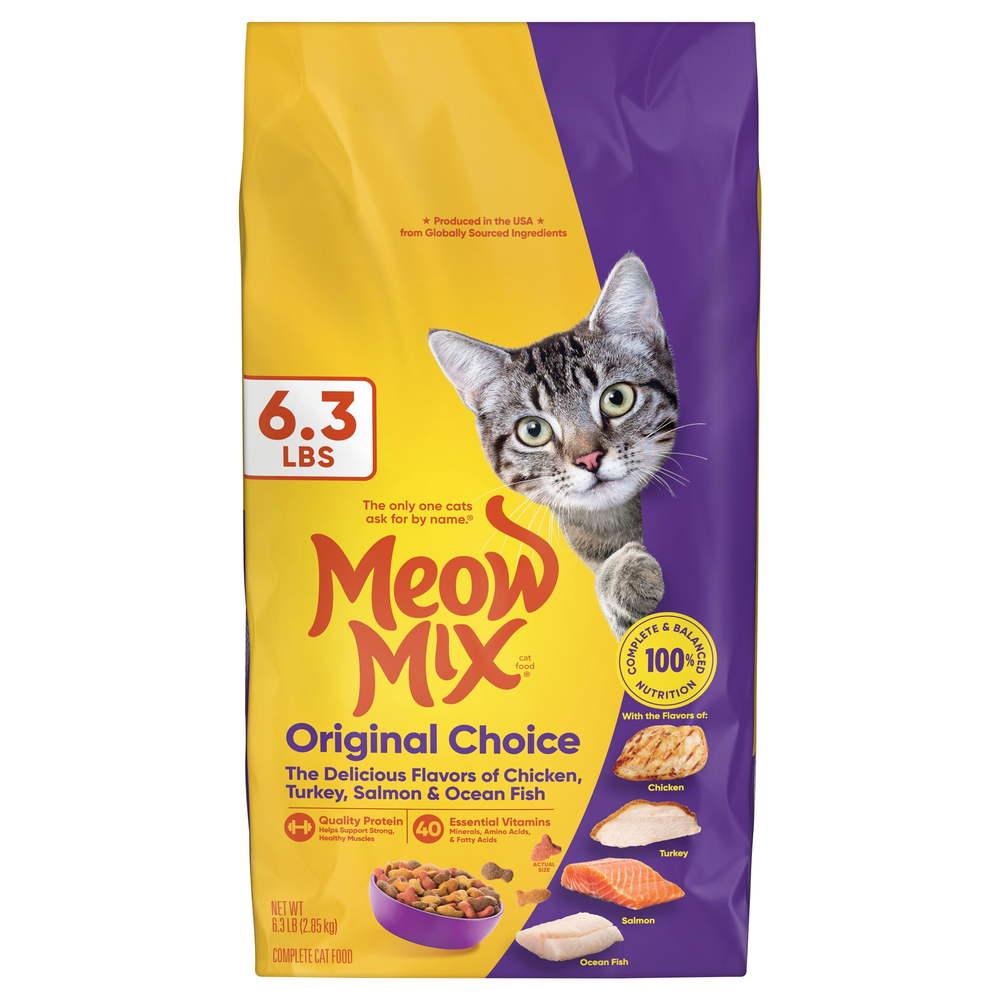 Meow Mix Complete Original Choice Cat Food