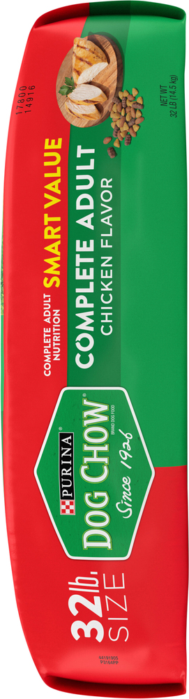 Dog Chow Dog Chow Dog Food, Chicken Flavor, Complete Adult, Smart